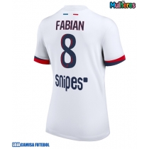 Camisa de Futebol Paris Saint-Germain Fabian Ruiz #8 Equipamento Secundário Mulheres 2025-26 Manga Curta